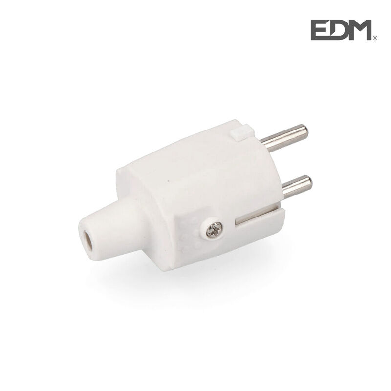 Ficha Borracha 10/16A 250V T/TL IP44 4,8mm BR