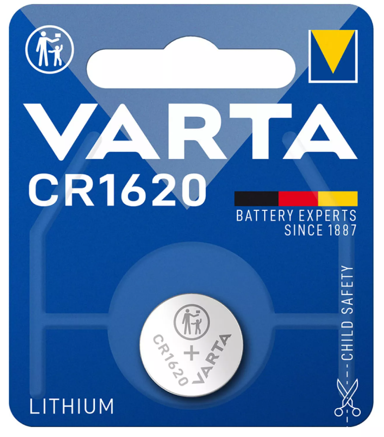 Pilha Varta Lithium Micro CR1620 3V