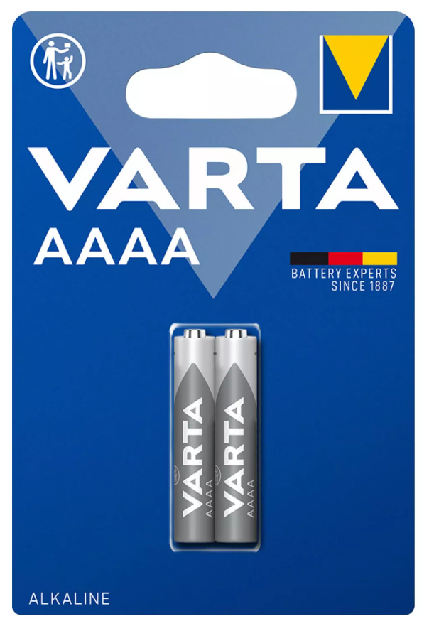PILHA VARTA AAAA - LR61 (BLÍSTER 2 UN)