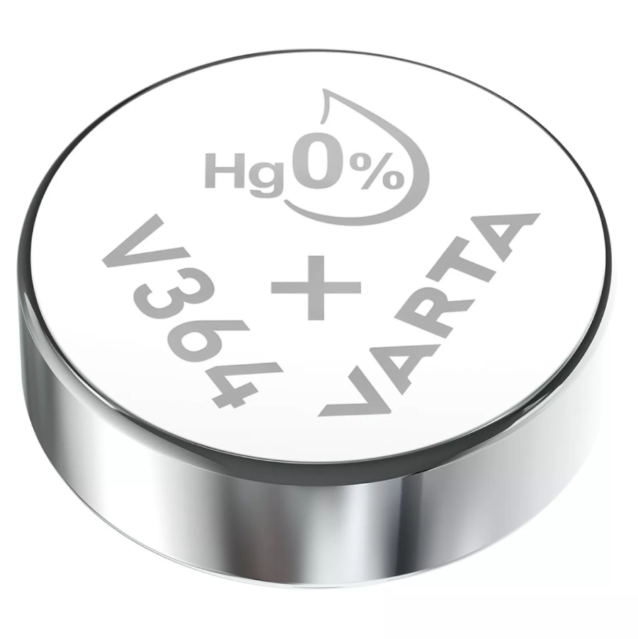 Micro Pilha Botão Varta SilVR SR60 V364 1,55V (Blister 1 Un)
