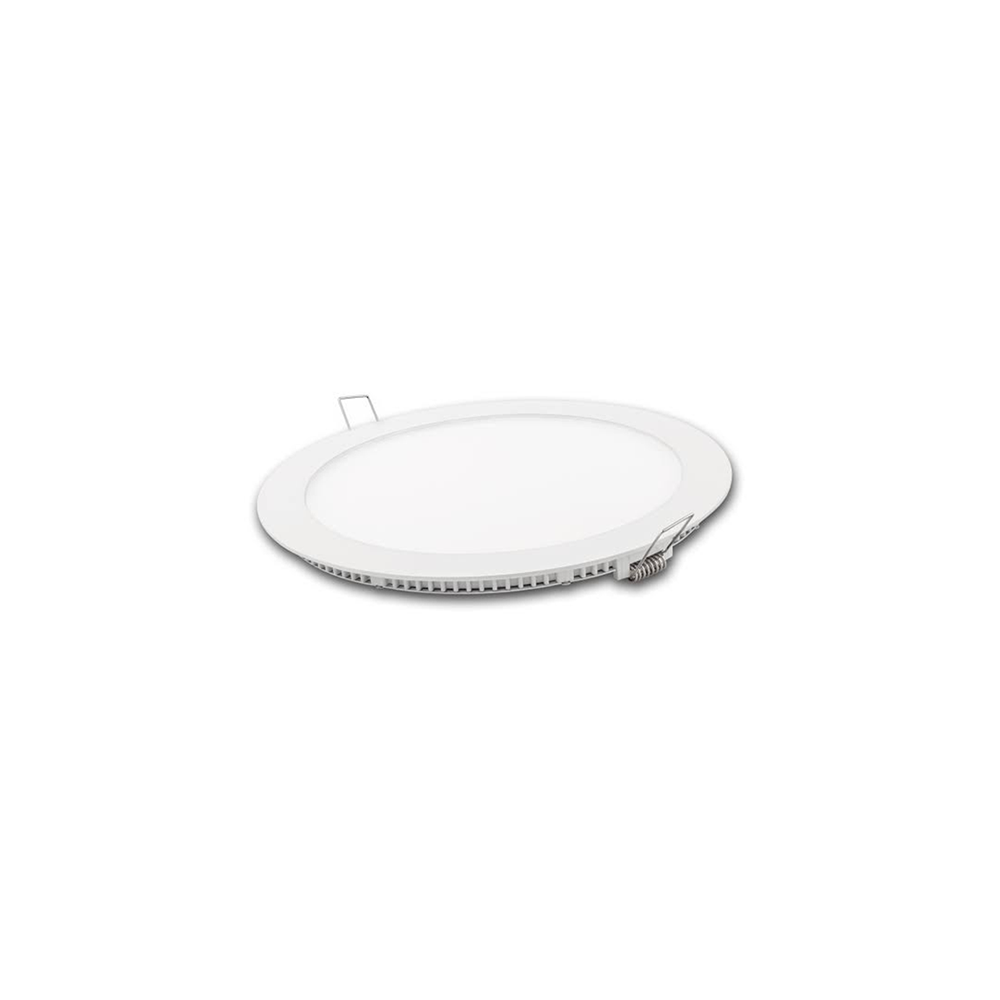 PAINEL LED EMBUTIR 6W REDONDO BRANCO 3CCT