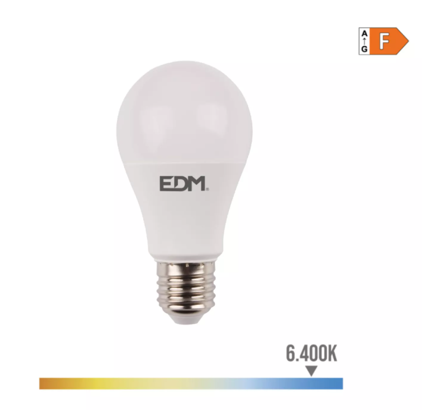 Lâmpada Led com sensor de presença e crepúsculo E27 12W 1.154 lm 6400k
