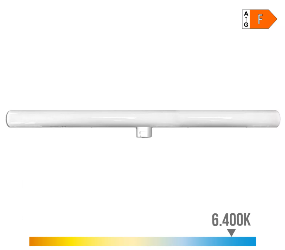 Lâmpada LED Linestra 1 Casq. S14D 9W 950lm 6400K