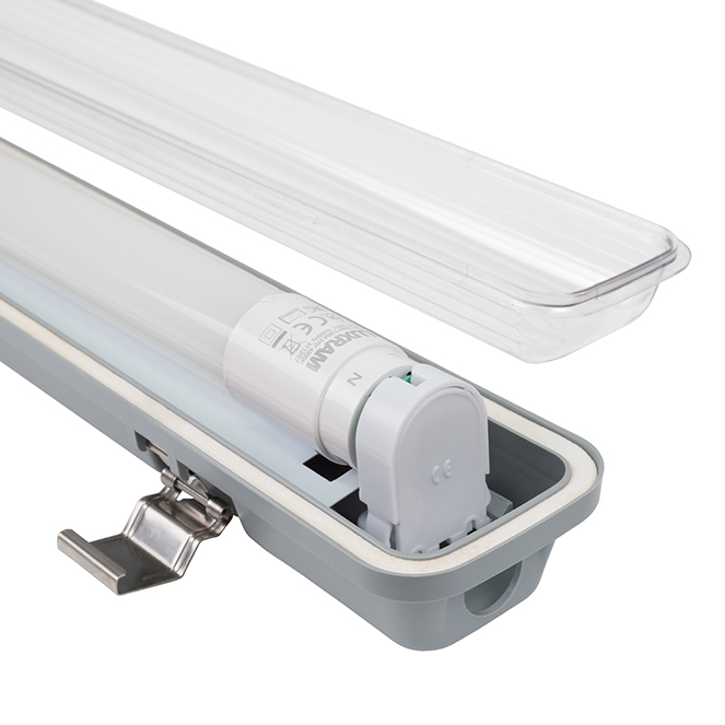 ARMADURA ESTANQUE 1XT8 LED 120CM IP65