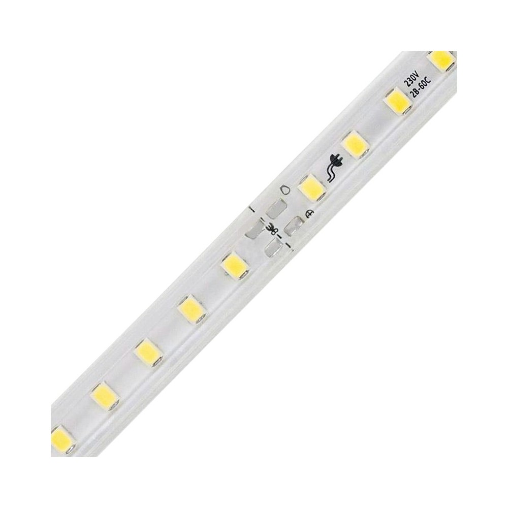 FITA LED 12W 220V IP65 CORTE 10-10CM COR 6400K  (Metro)