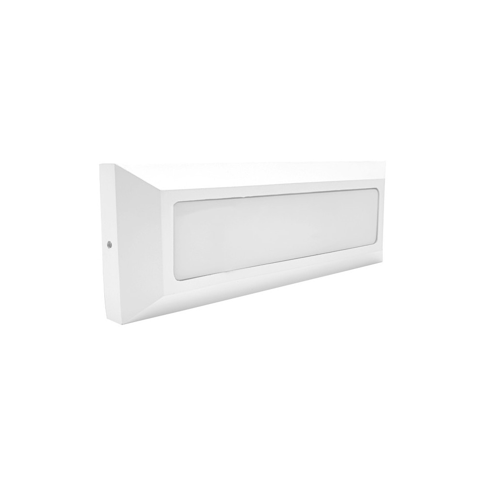 APLIQUE RETANGULAR BRANCO 10W CCT S26