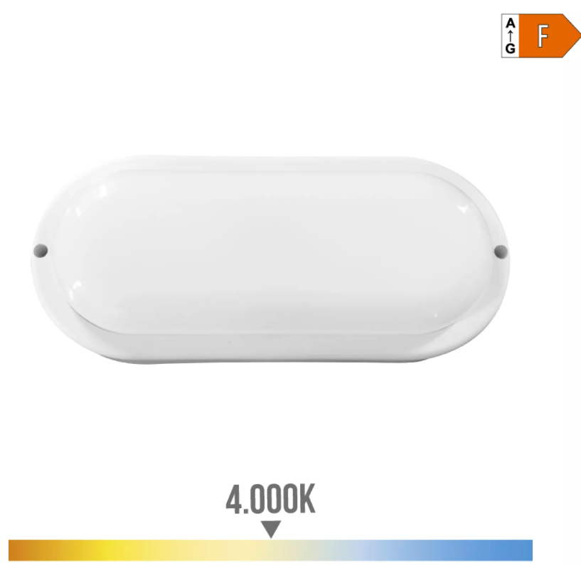 CANDEEIRO OVAL LED 18W 1820lm 4.000K