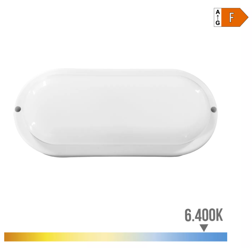 CANDEEIRO OVAL LED 18W 1820lm 6400K
