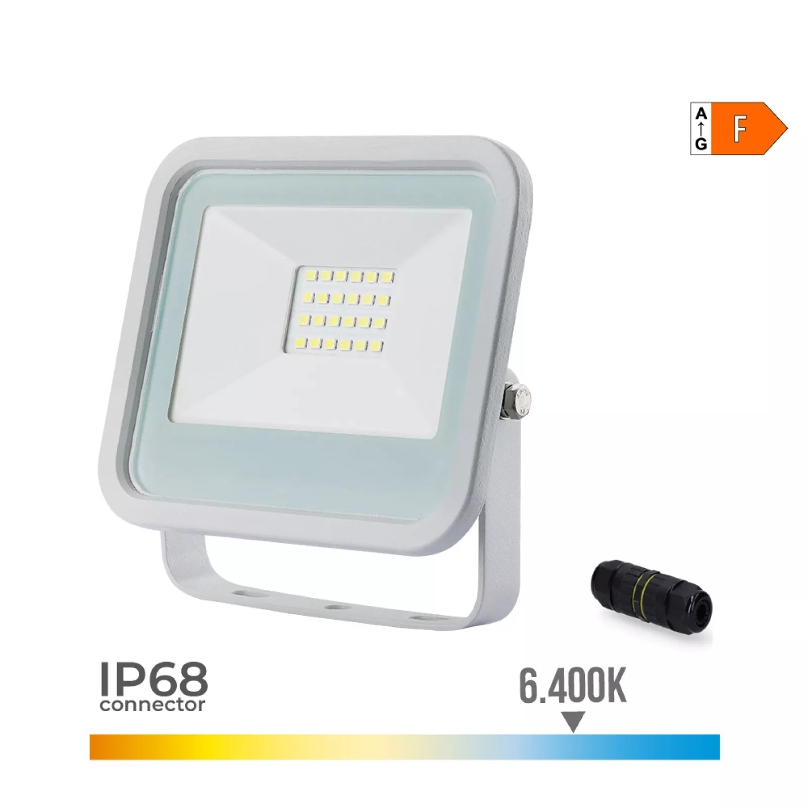 Projetor Led 20W 1400Lm 6400K
