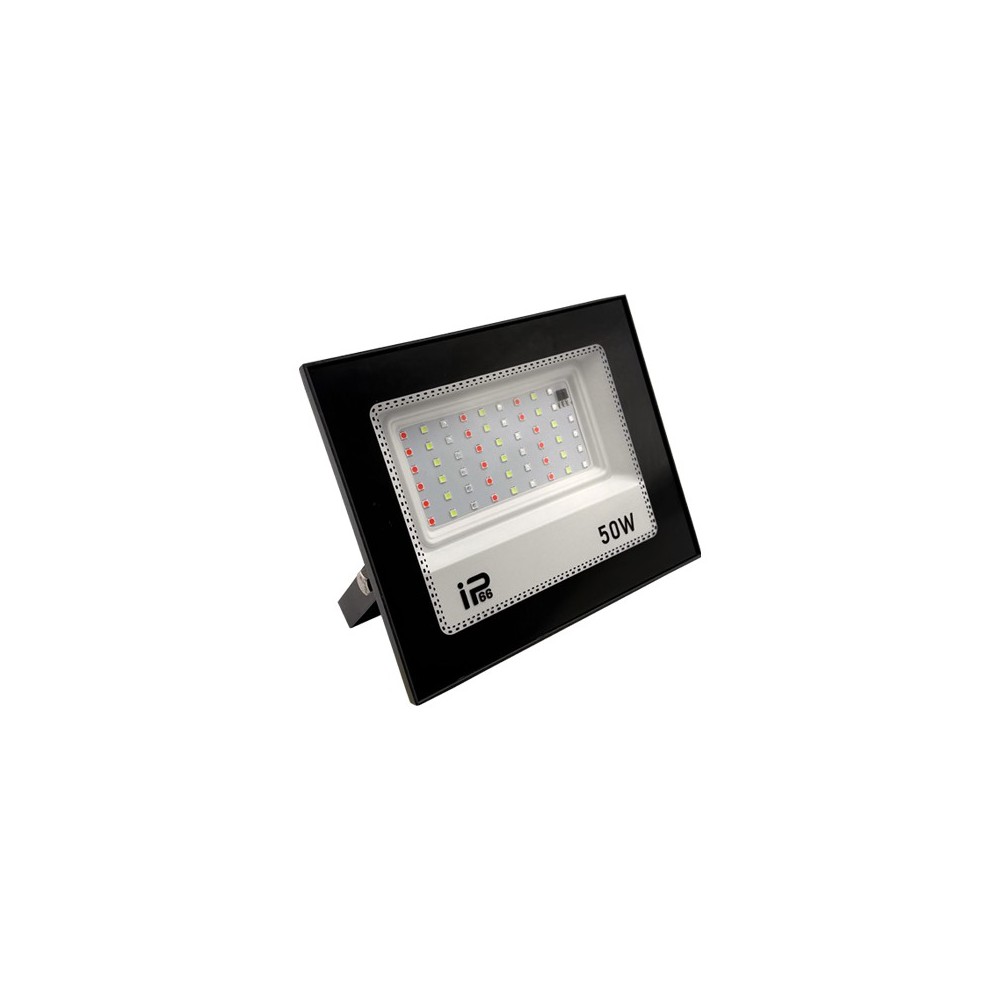 PROJETOR PRETO 50W 5000LM RGB