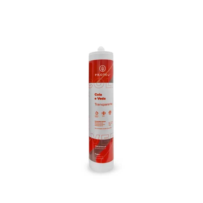 Cola e Veda Transparente 290Ml Proteu®