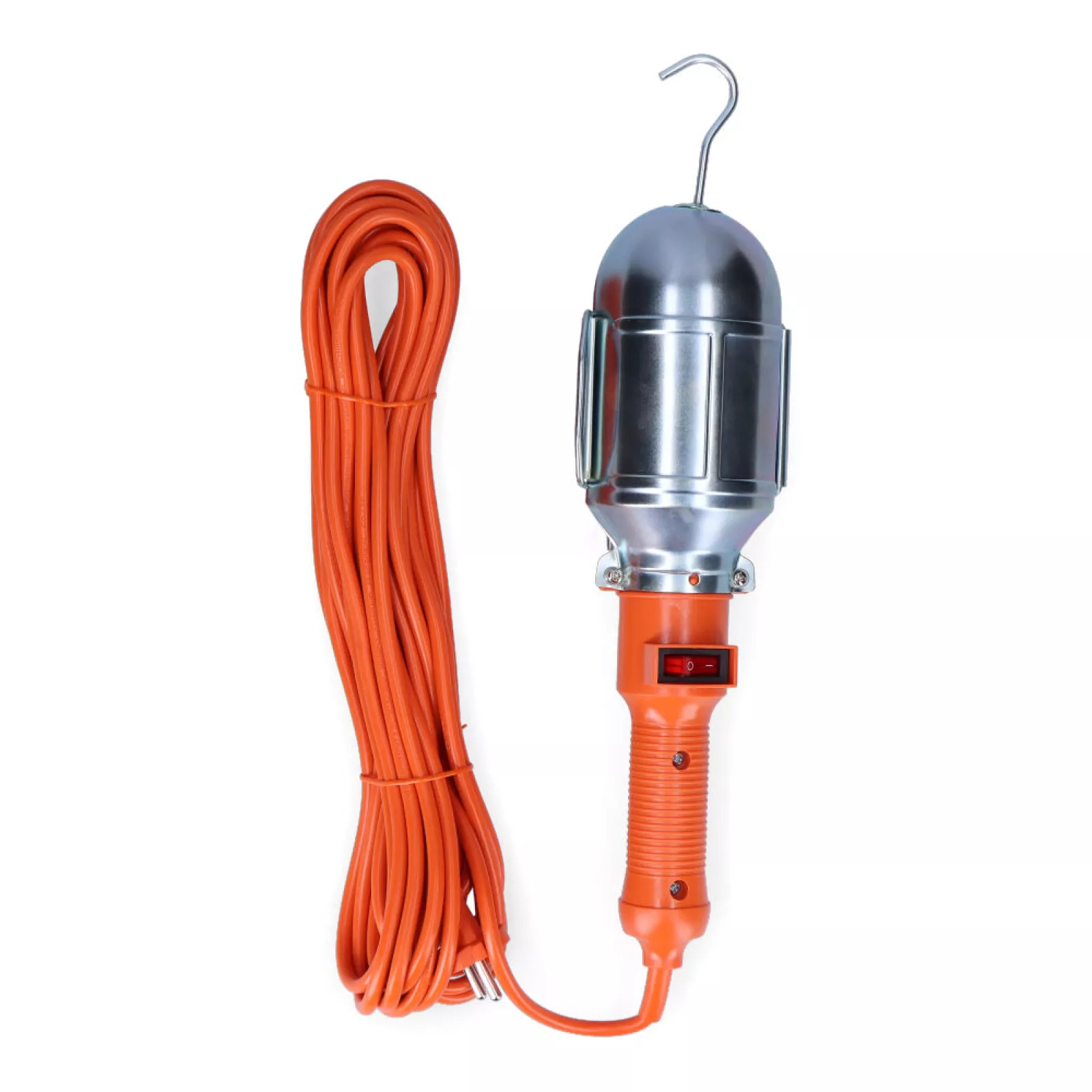 Gambiarra c/ Protecção c/interruptor E-27 (Cabo 10m)