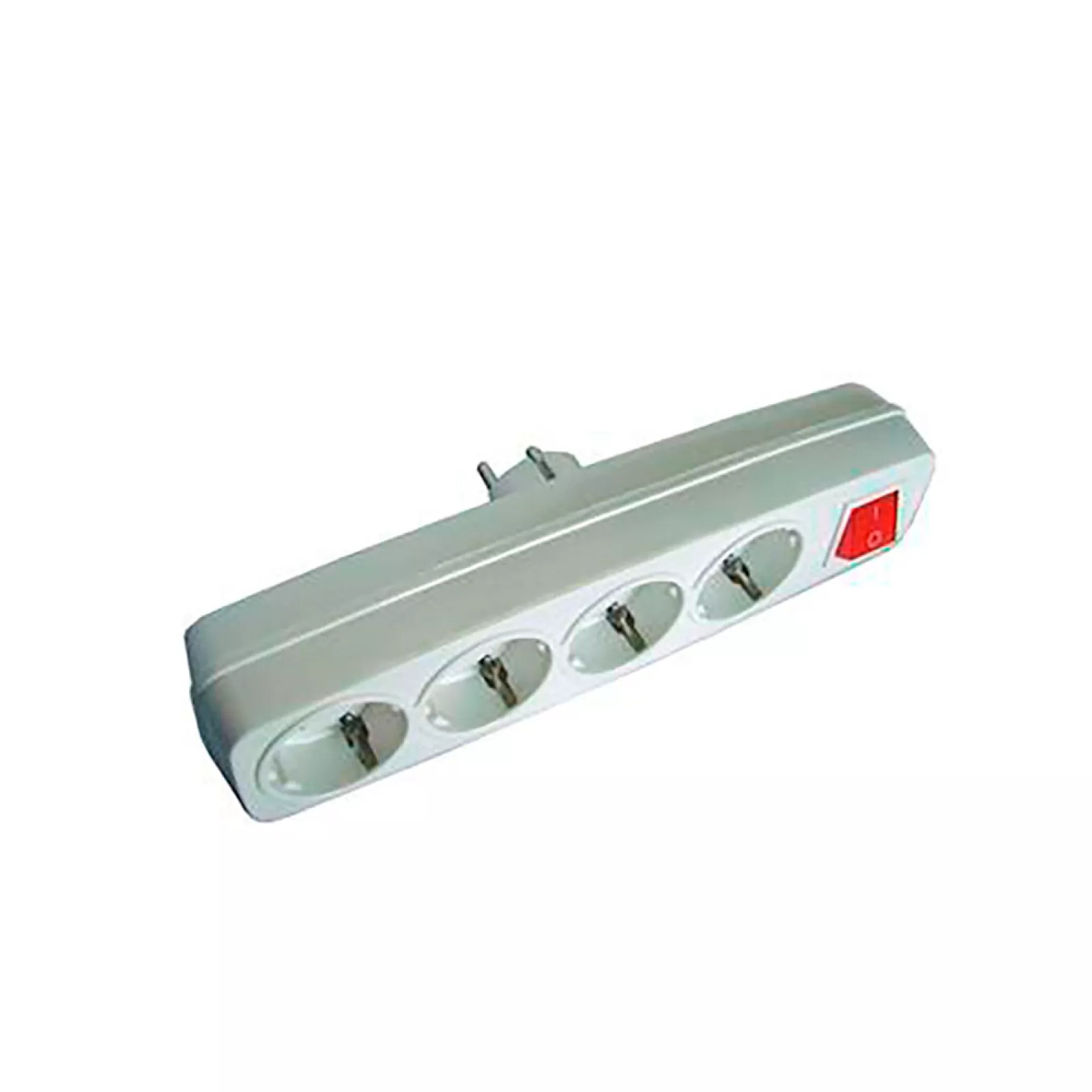MULTICONECTOR 4 TOMADAS 2P + T 16 A 250 V COM INTERRUPTOR ILUMINADO, BRANCO