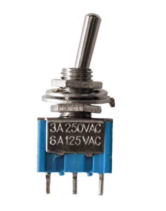 INTERRUPTOR ON/ON DE PÓLO ÚNICO 3A 250V