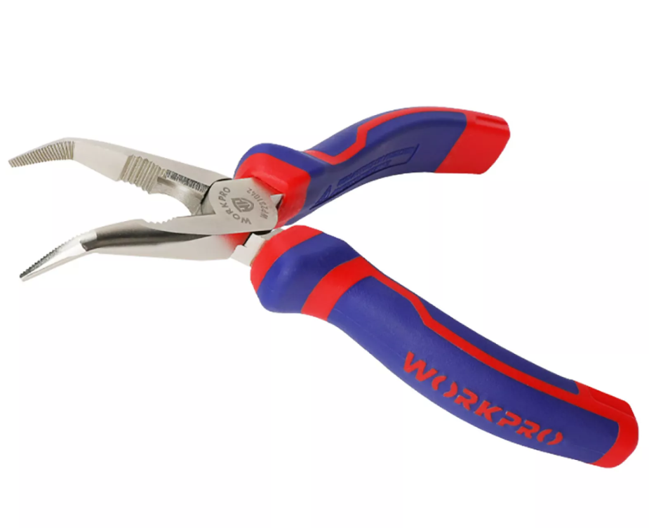 ALICATE DE PONTAS CURVO 160 mm WORKPRO