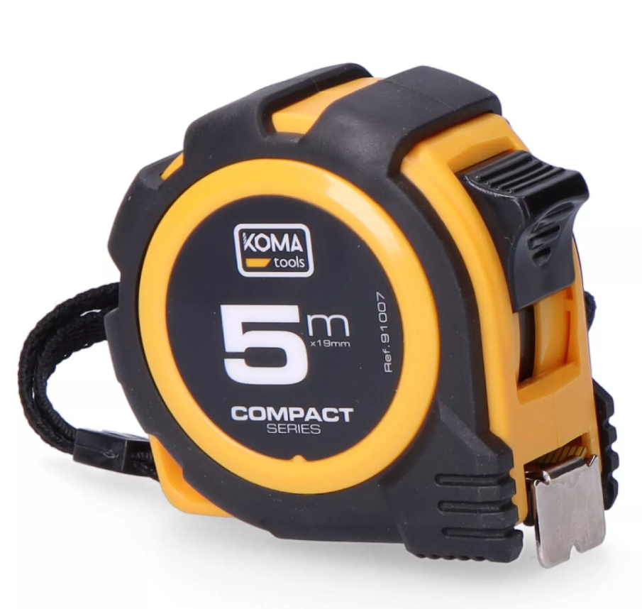 Fita métrica 5mx19mm ABS Compact Koma Tools