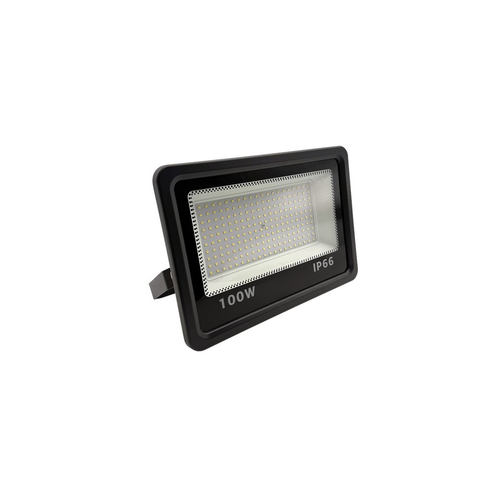 Projetor LED  serie S  100W  6000K Preto