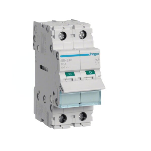Interruptor Modular 2P 40A