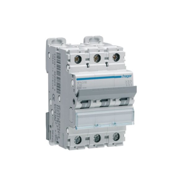Disjuntor 3P 25A C 6/10kA 3M