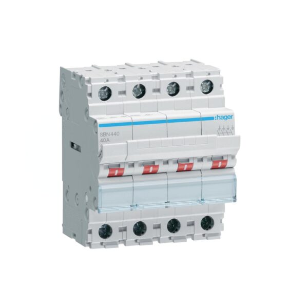 Interruptor Modular 4P 40A