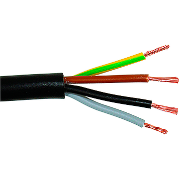 Cabo FVV 4X2.5 Preto (Metro)