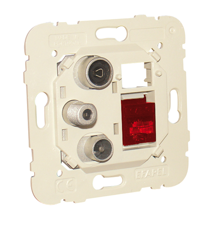 TOM MISTA R-TV-SAT-RJ45 CAT 6 UTP ESTRELA