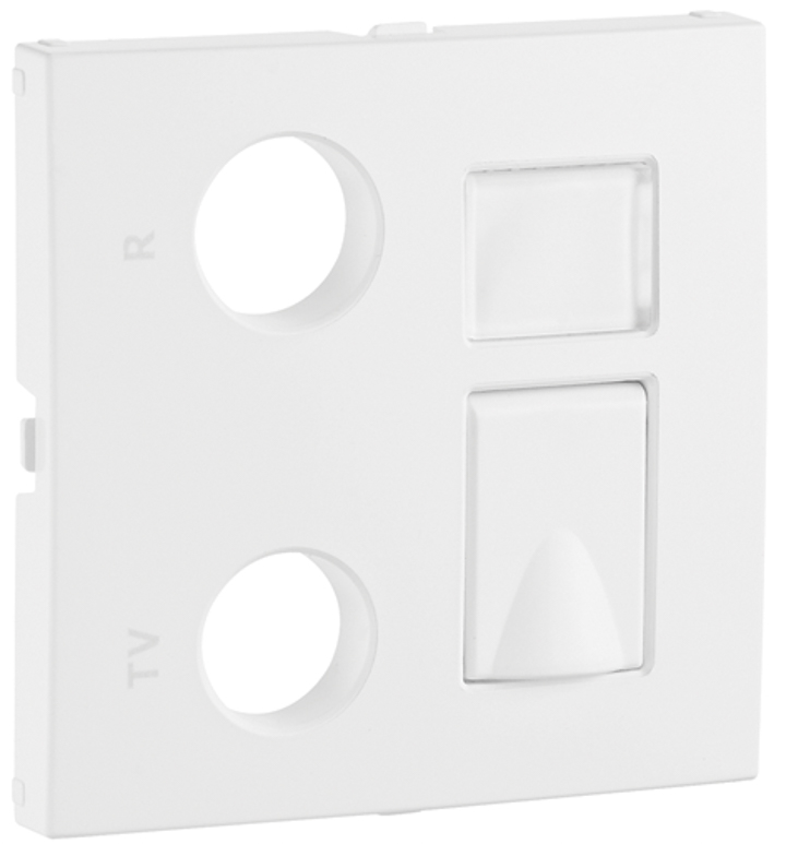 CENT TOM MISTA R-TV-RJ45/R-TV-RJ45-FO BRANCO