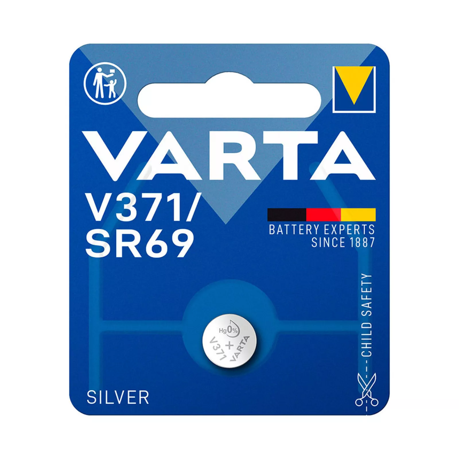 PILHA SILVER SR69 - V371 1,55 V