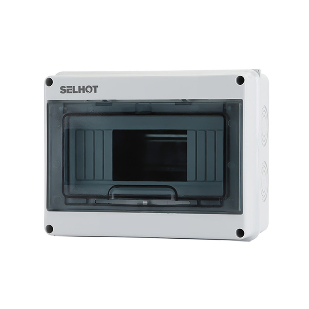 QUADRO SALIENTE ESTANQUE C/ PORTA 12 MODULOS IP 65